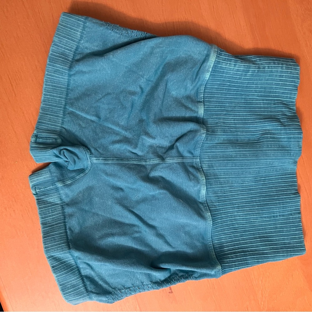 Free people movement good karma short xs/s vintage deep lagoon